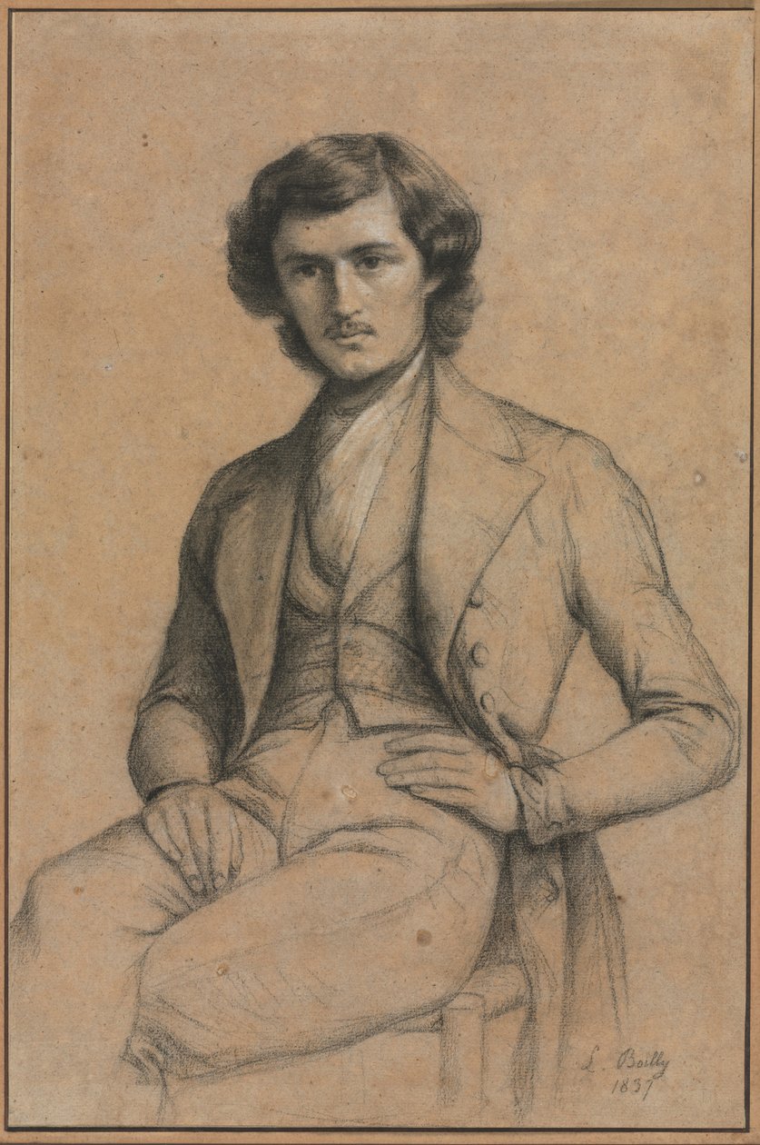 retrato de un joven de Louis Leopold Boilly