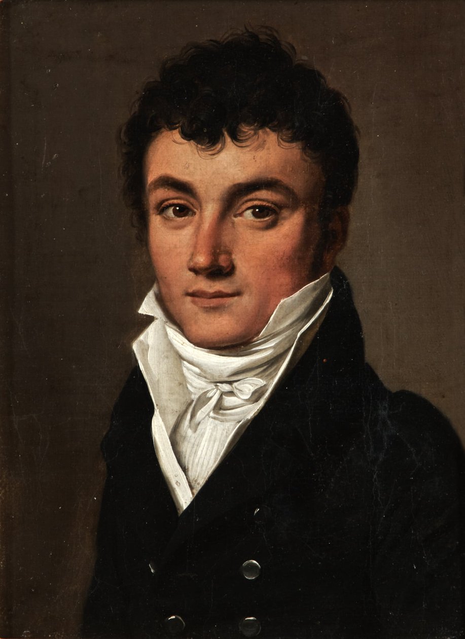 Retrato de un joven de Louis Leopold Boilly