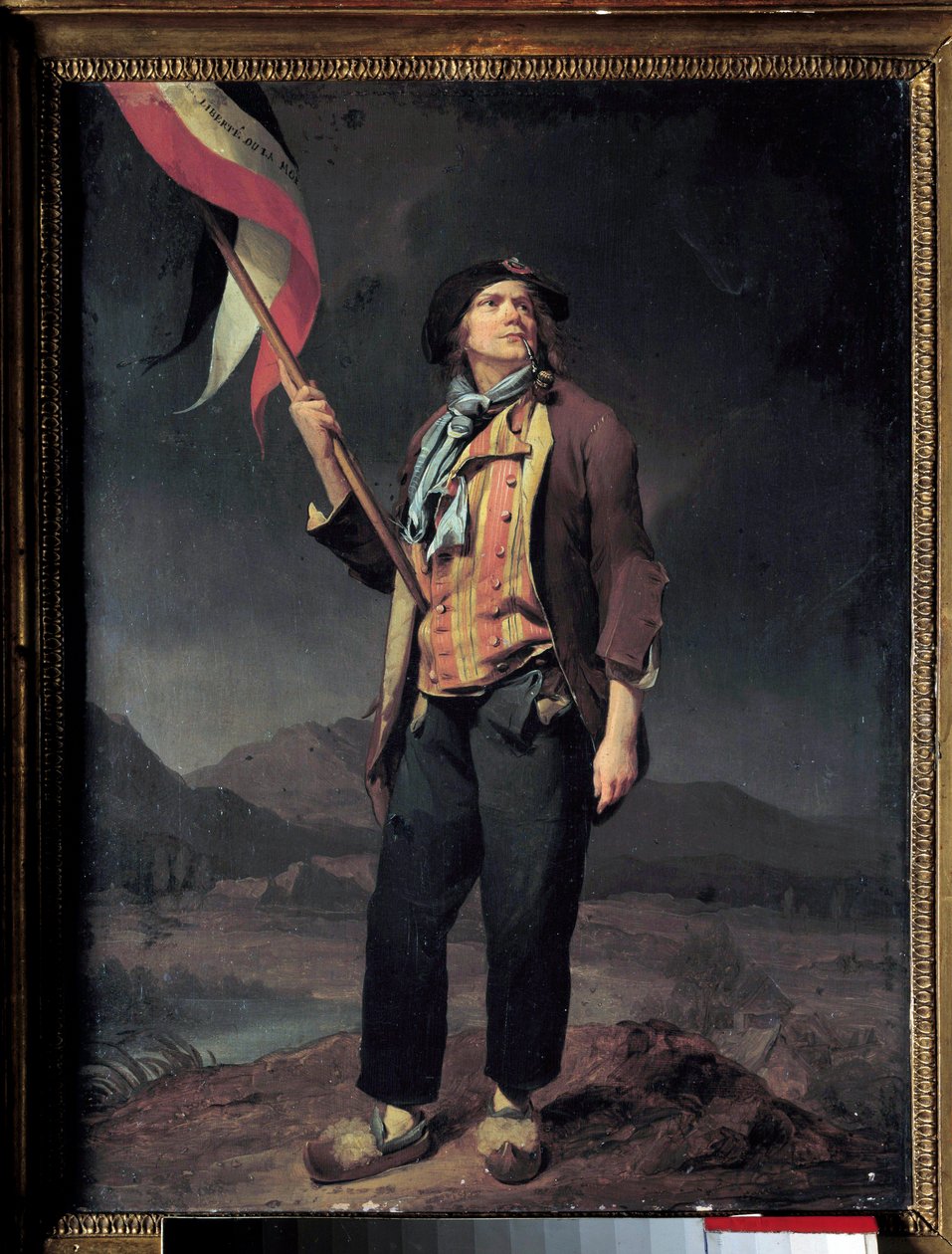 Retrato del cantante Simon Chenard de Louis Leopold Boilly
