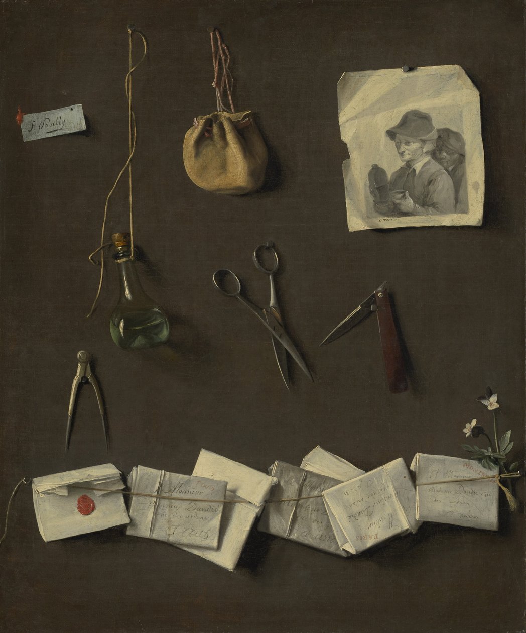 Varios objetos, c.1785 de Louis Leopold Boilly