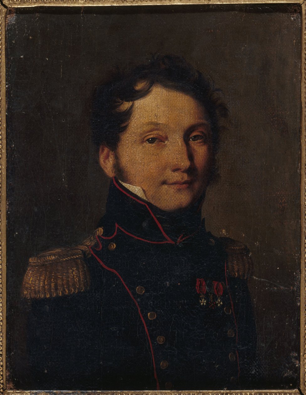 Francés: Portrait dit du capitaine Jules Raulin de Louis Leopold Boilly