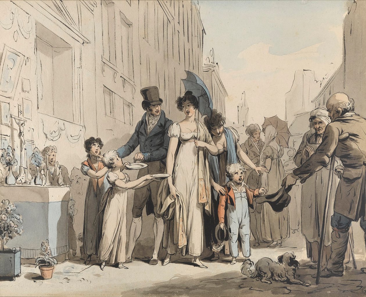 Louis-Léopold Boilly - La pequeña capilla de Louis Leopold Boilly