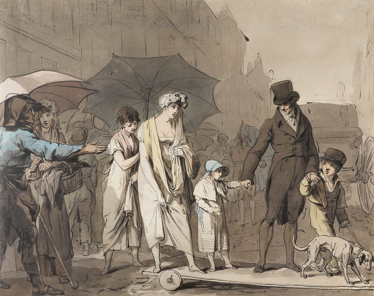 Louis-Léopold Boilly - Peaje urbano de Louis Leopold Boilly