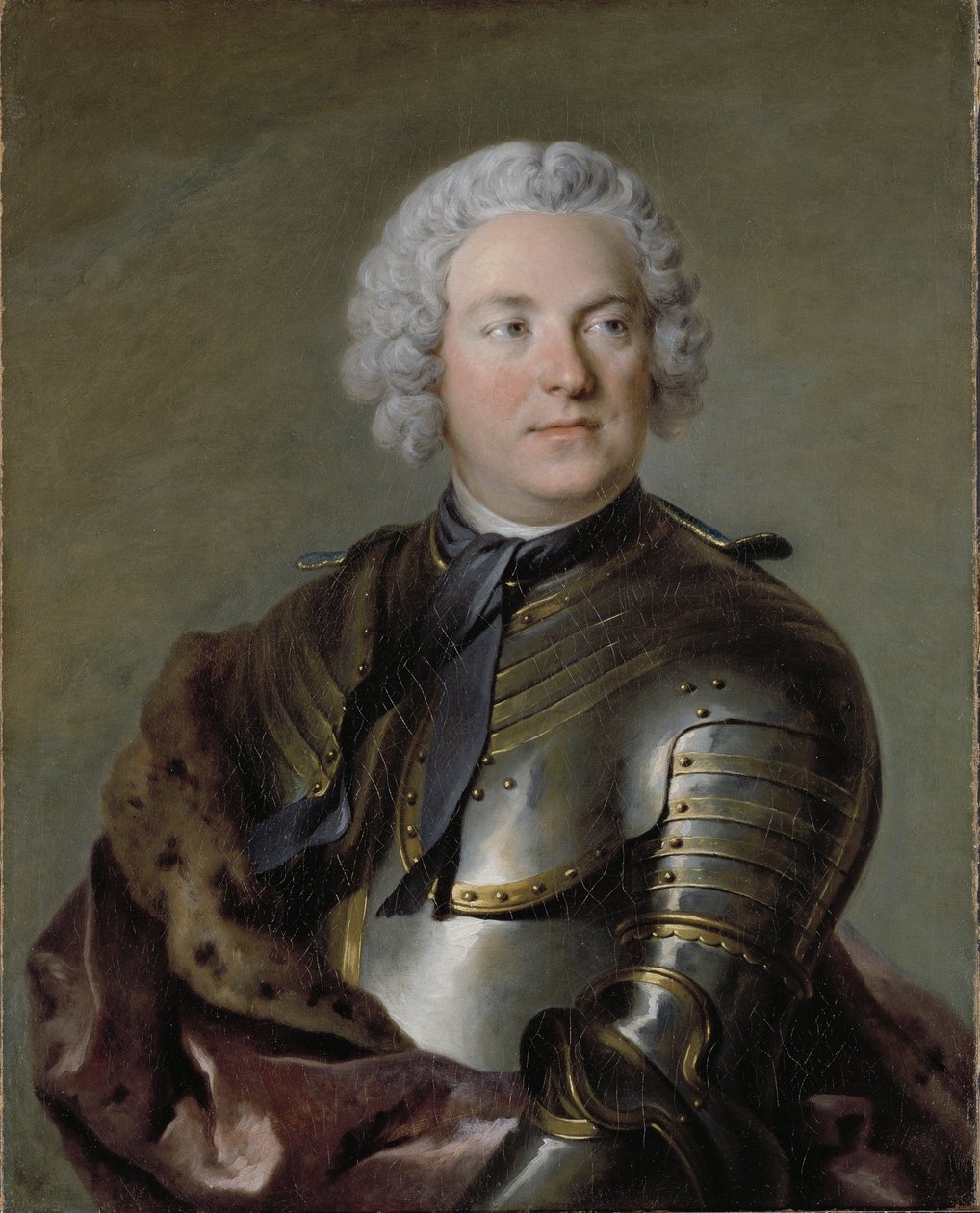 Retrato de Carl Gustaf Tessin de Louis Tocqué