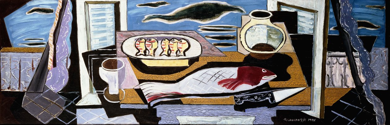 Naturaleza muerta, 1925 de Louis Marcoussis