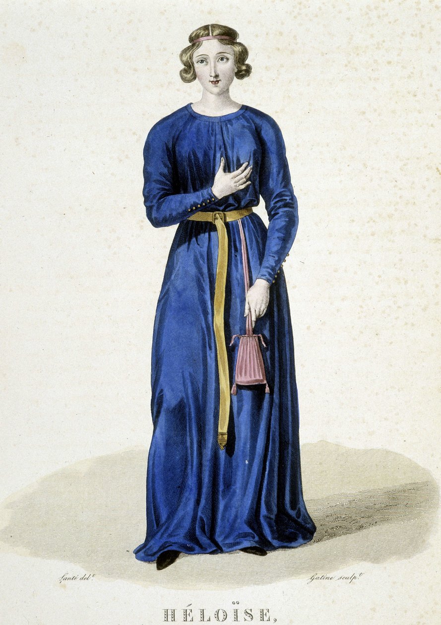 Héloise - en Galerie francaise des femmes célèbres de Louis Marie Lante