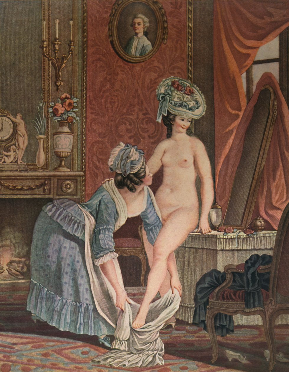 La toilette, baño, c1765-1790, 1913 de Louis Marin Bonnet