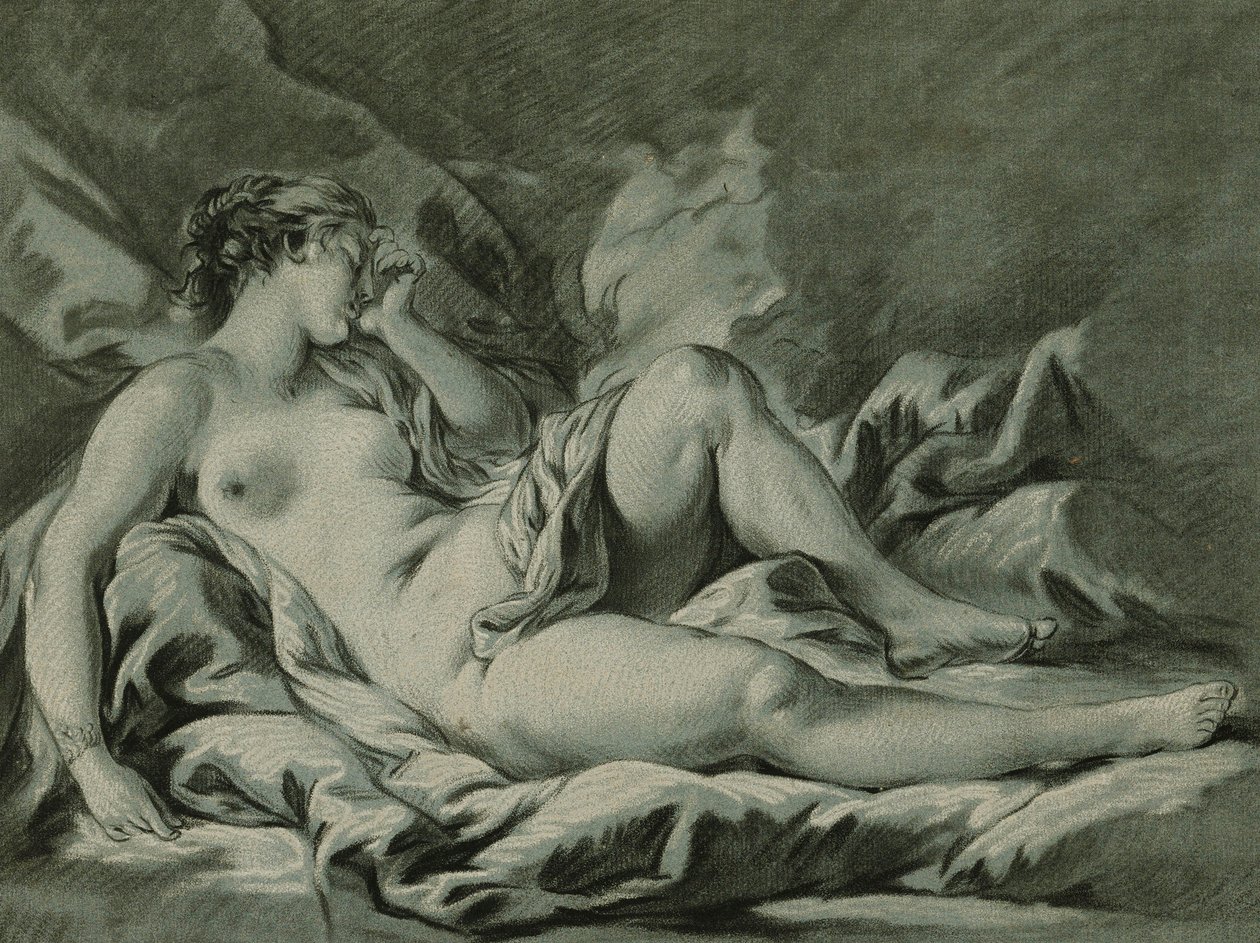 Venus durmiendo, después de François Boucher, 1771 de Louis Marin Bonnet