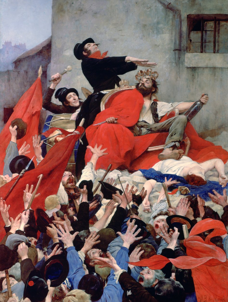Apoteosis de la chusma, 1884 de Louis Maurice Boutet de Monvel