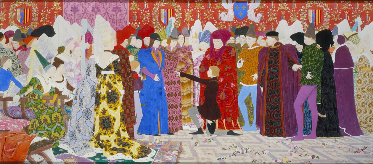 Su apelación al Delfín, de la serie Juana de Arco, 1906 de Louis Maurice Boutet de Monvel