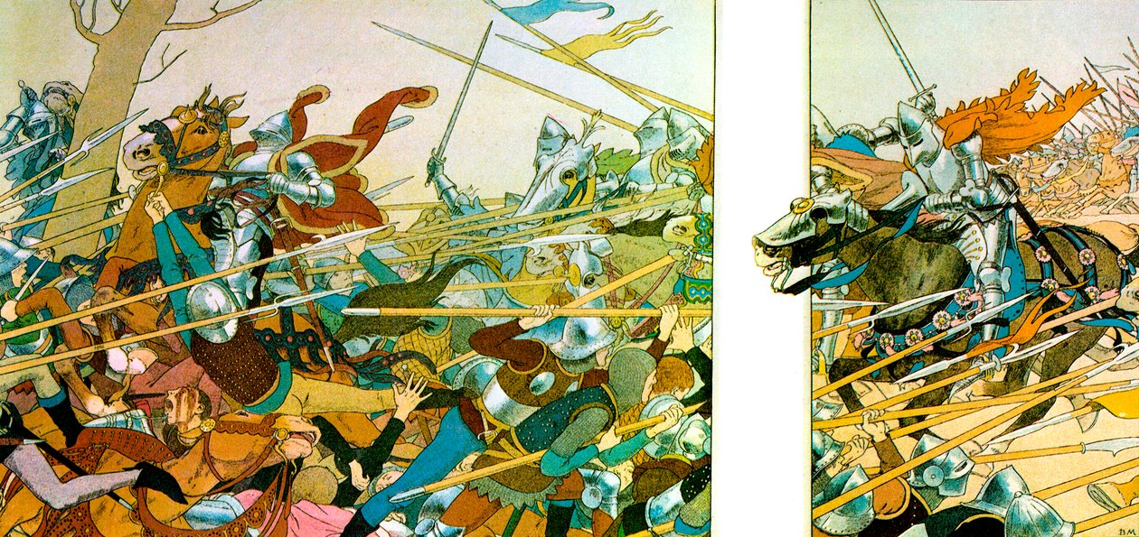 Ilustración del libro La Vie de Jeanne d