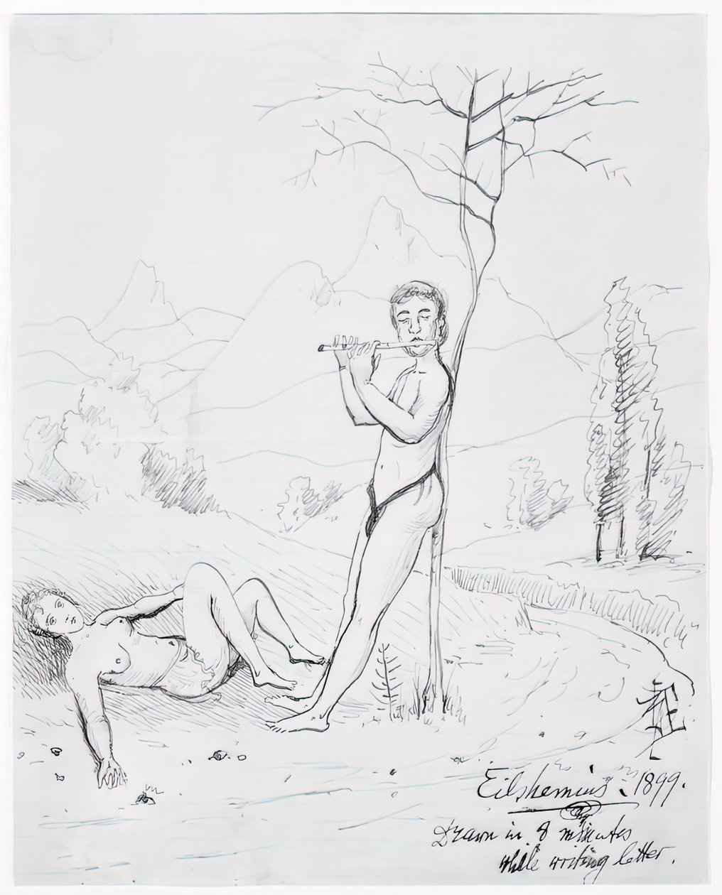 Pastoral, 1899 de Louis Michel Eilshemius