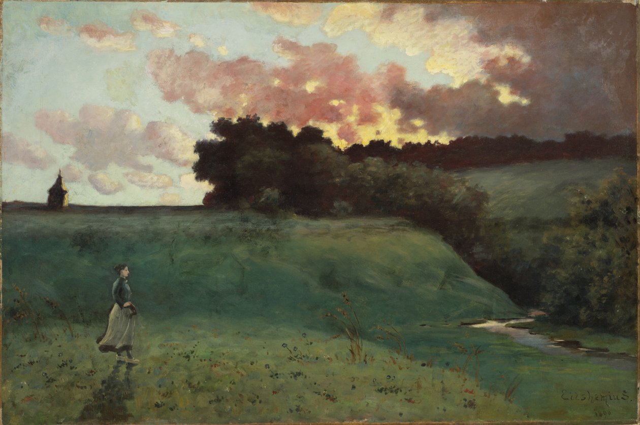 Paisaje tormentoso de Louis Michel Eilshemius