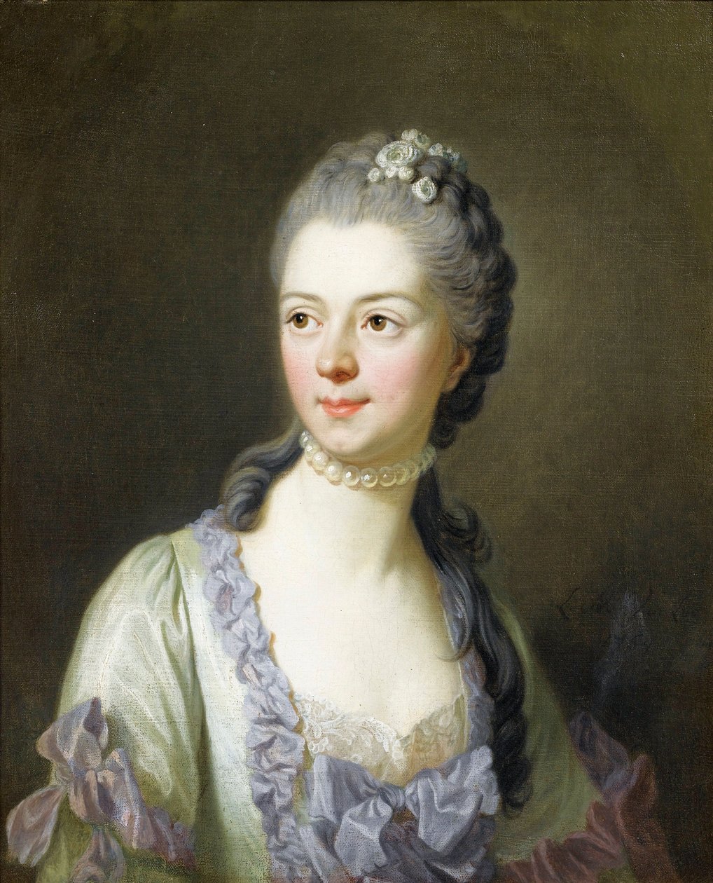 Retrato de la princesa Ekaterina Dmitrievna Golitsyna (1720-1761), nacida Cantemir de Louis Michel van Loo