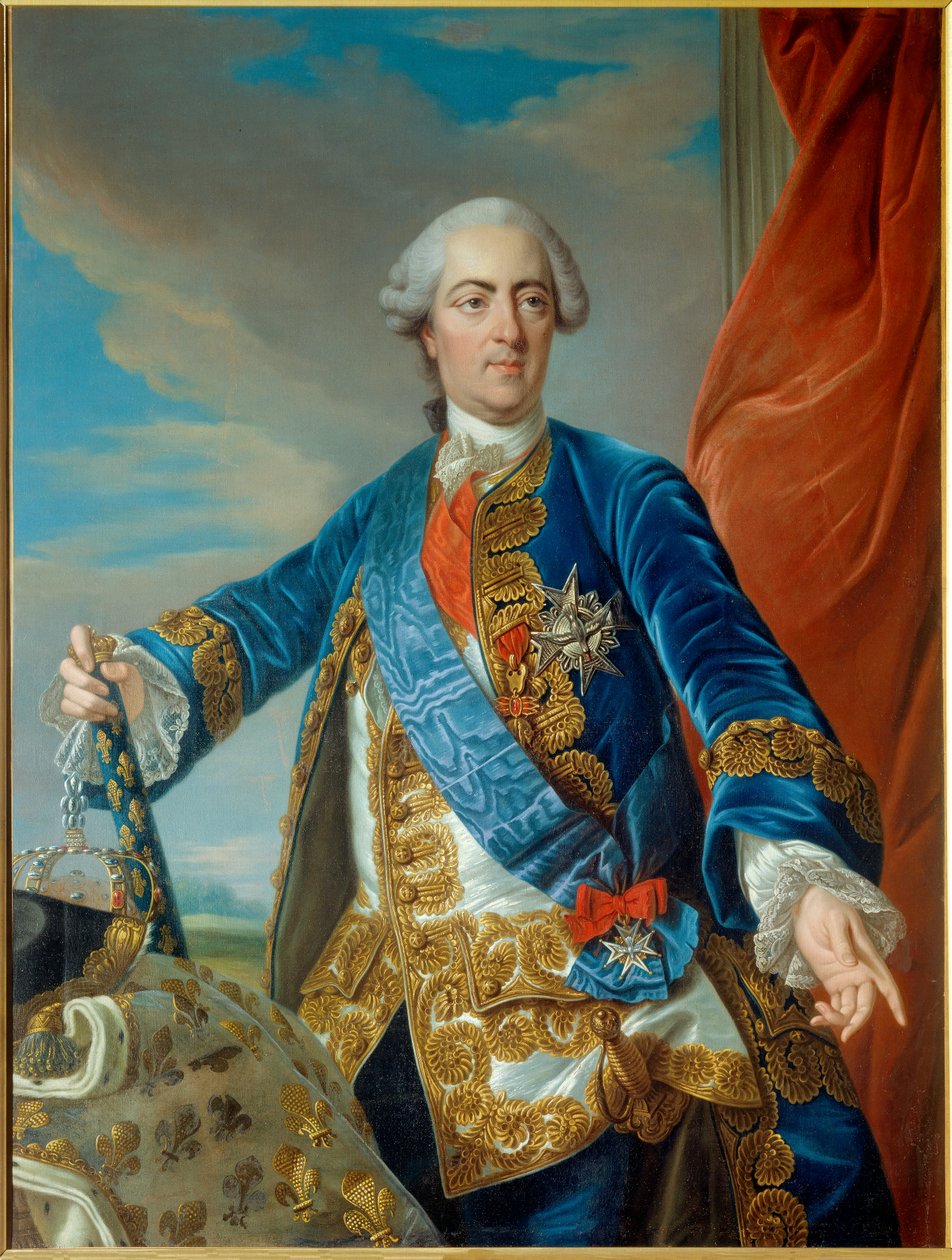 Retrato de Luis XV de Louis Michel van Loo