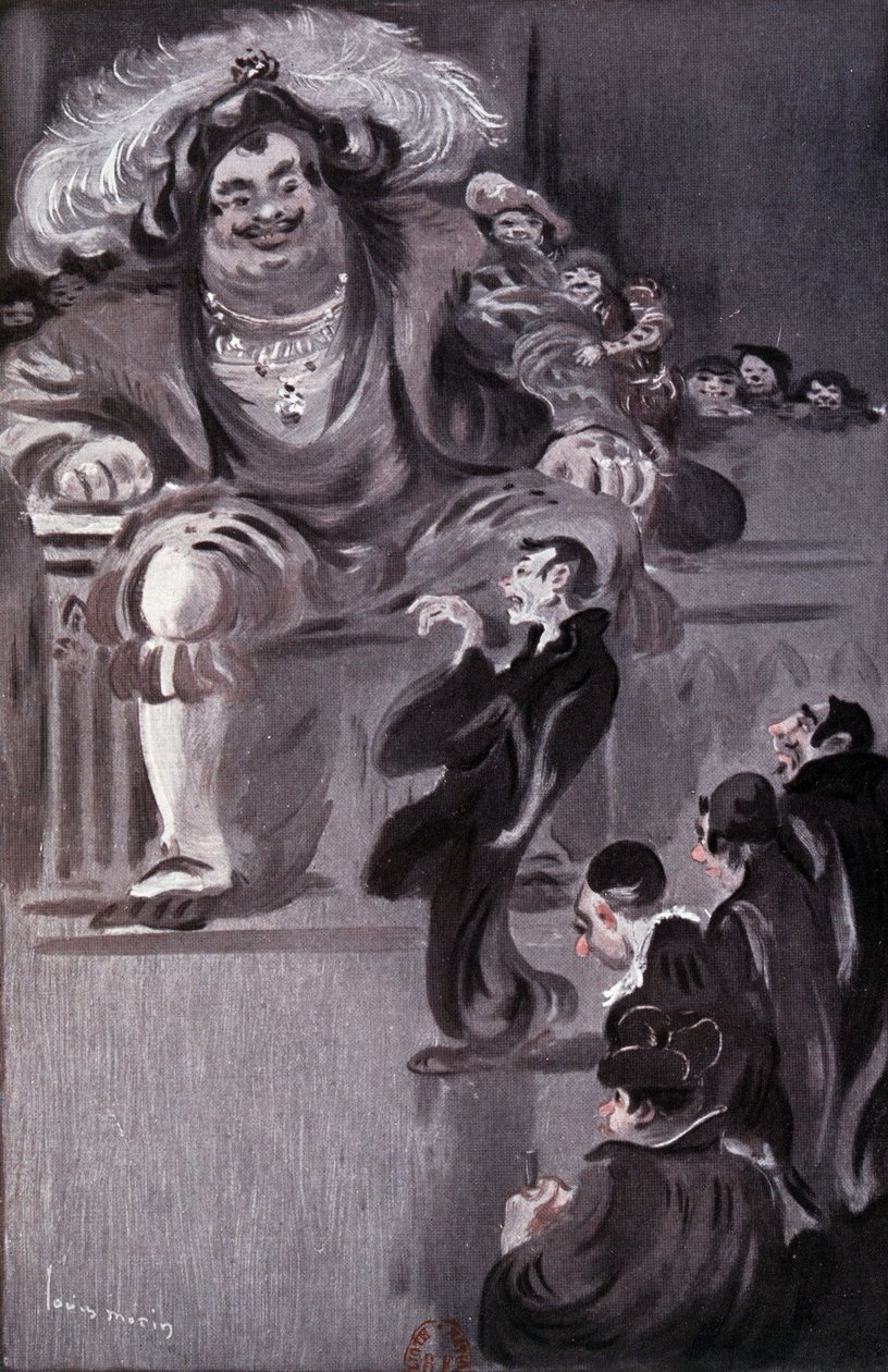 Gargantúa - en “Gargantúa” por Rabelais, il. por Louis Morin, ed. Laurens, París de Louis Morin