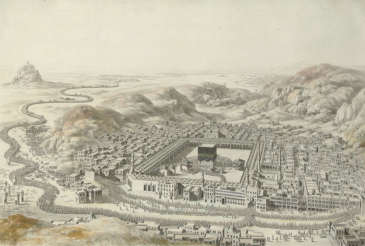La Meca, 1787 de Louis Nicolas de Lespinasse