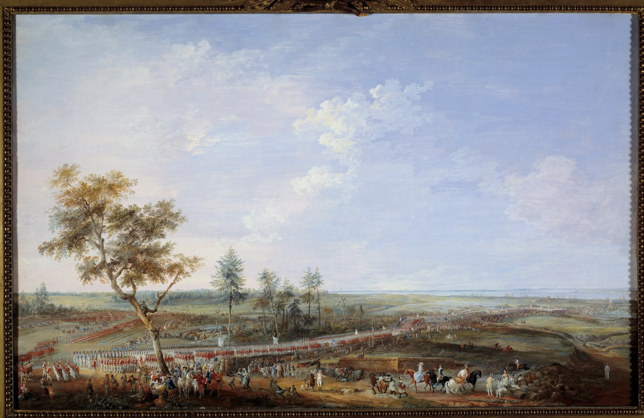 Guerra de Secesión: la Batalla de Yorktown de Louis Nicolas van Blarenberghe