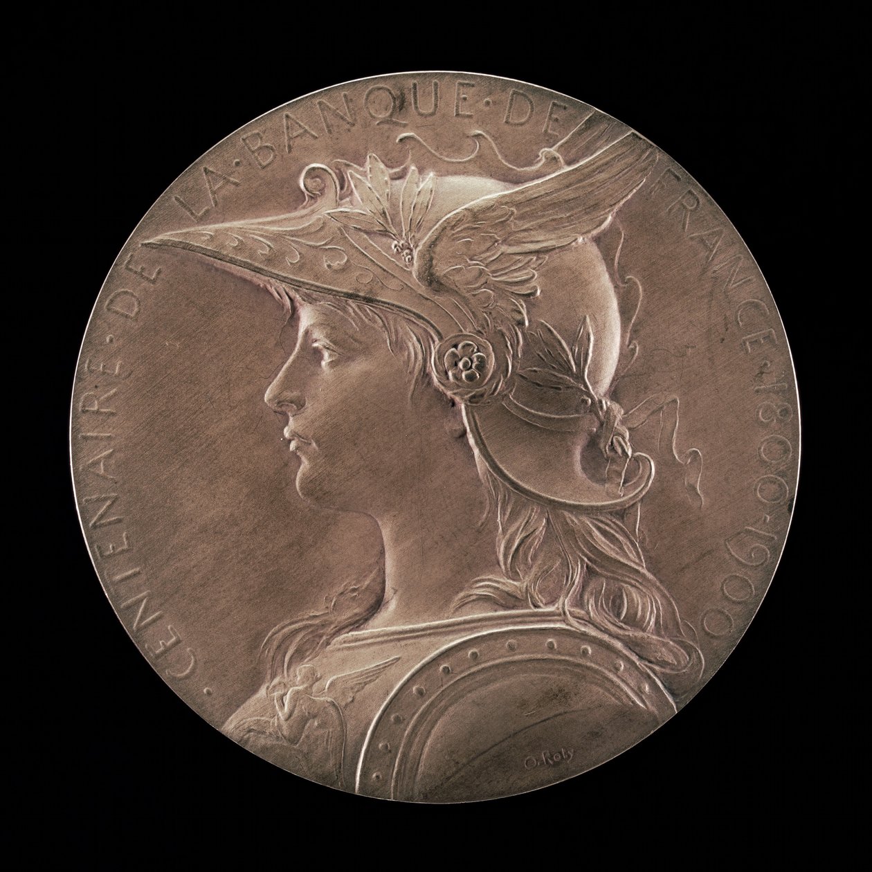 Centenario del Banco de Francia, 1800-1900 [anverso], 1900 de Louis Oscar Roty