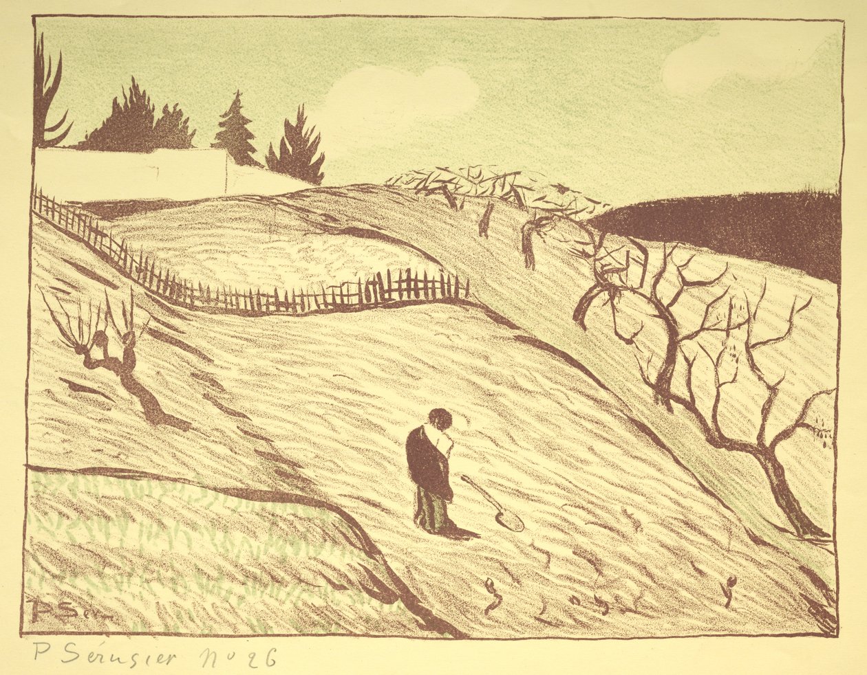 Paisaje de Louis Paul Henri Sérusier