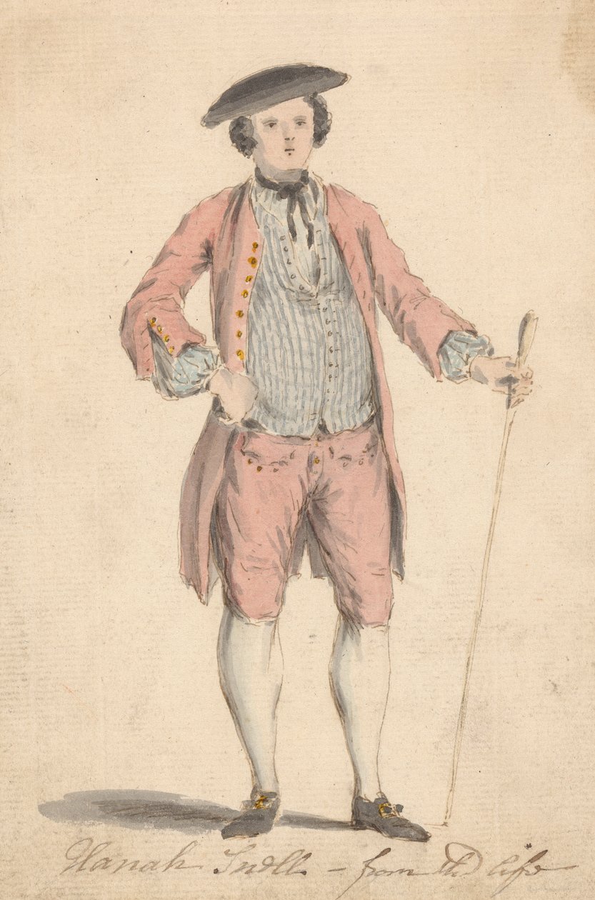 Hannah Snell - De la vida (en traje masculino) de Louis Philippe Boitard