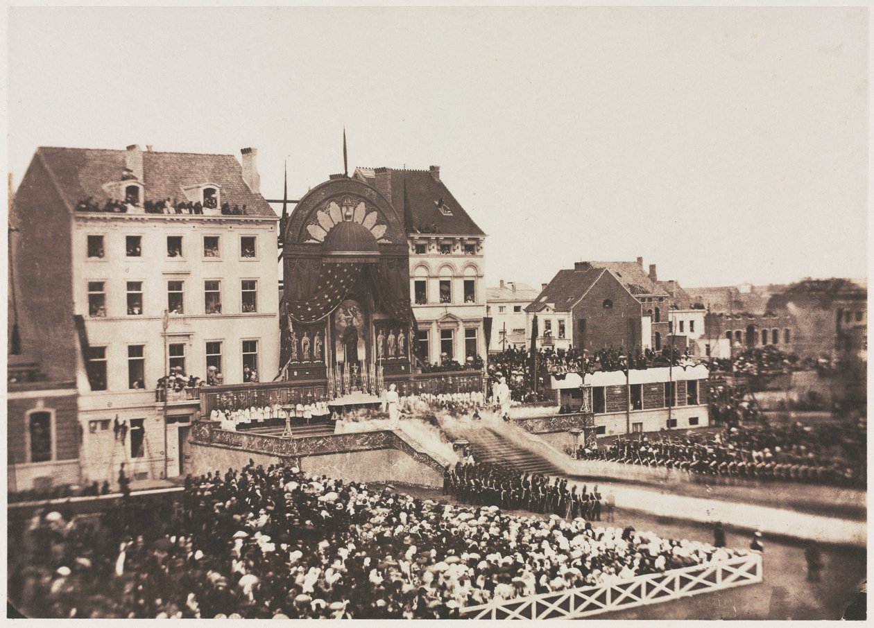 Sin título (Ceremonia de Acción de Gracias) de Louis Pierre Theophile Dubois de Nehaut