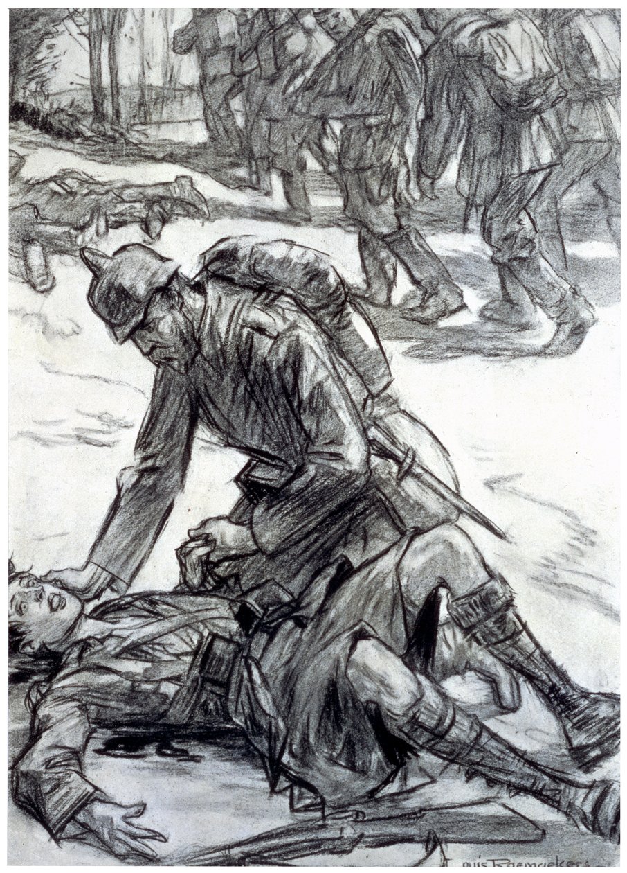 ¿Eres tú, madre?, 1916 de Louis Raemaekers