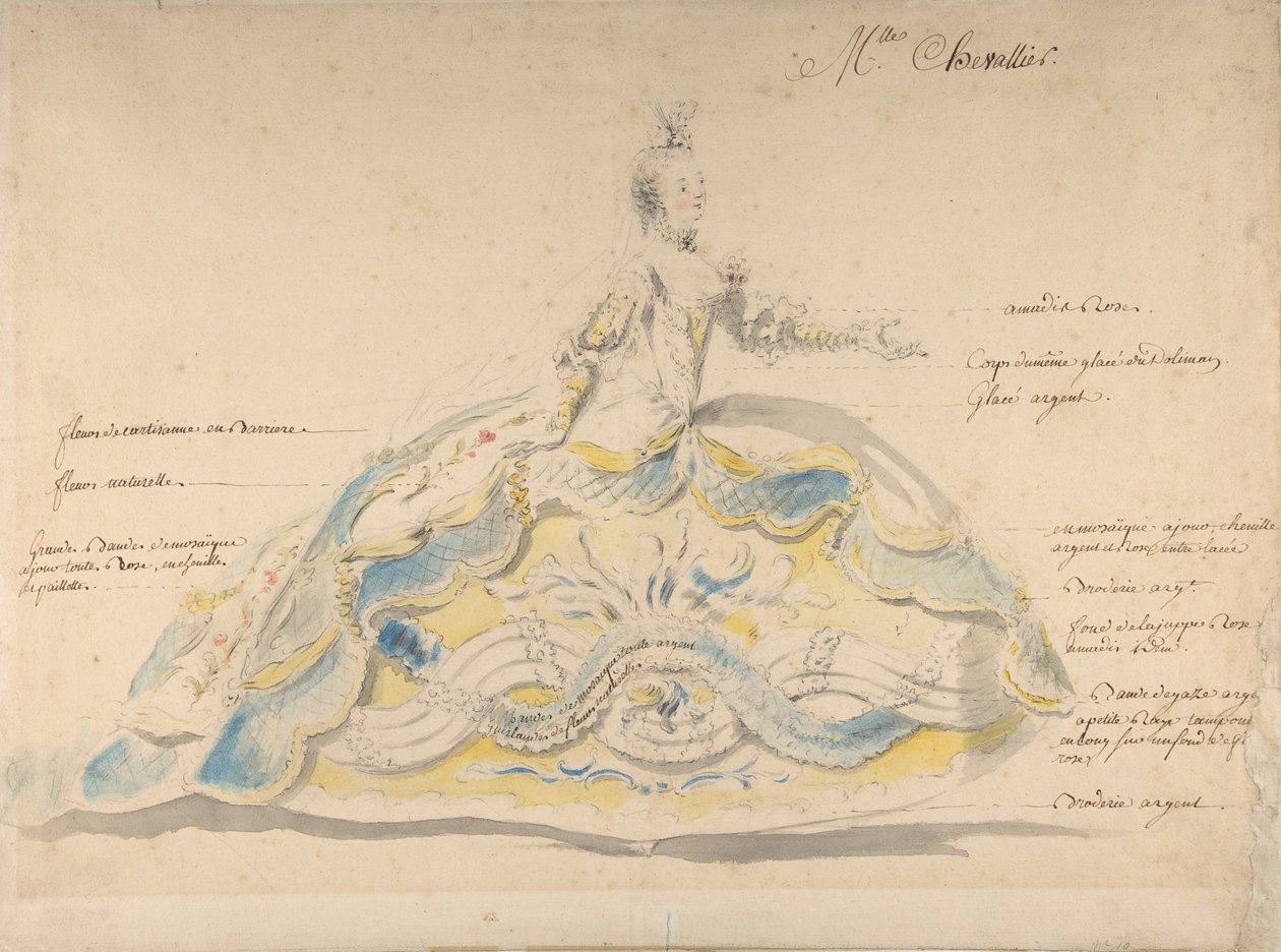Mademoiselle Marie-Jeanne Fesch Chevallier de Louis Rene Boquet