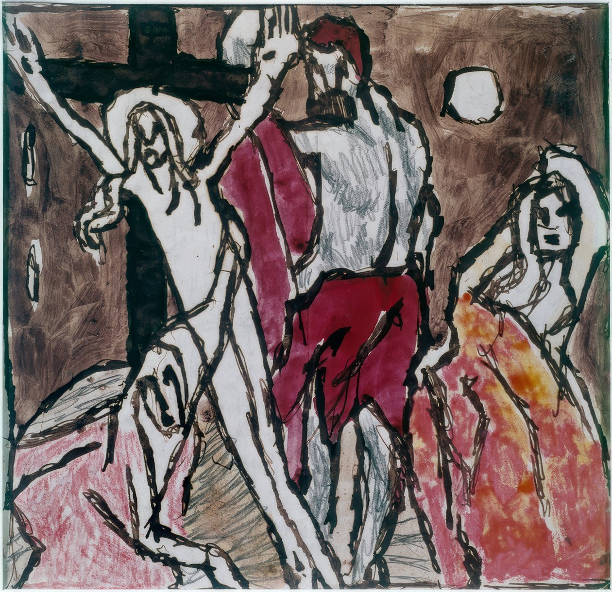 Crucifixión de Louis Soutter