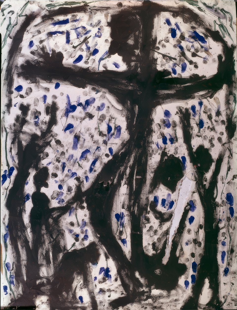 Un Cristo / Rito de los Darbyistas de Louis Soutter