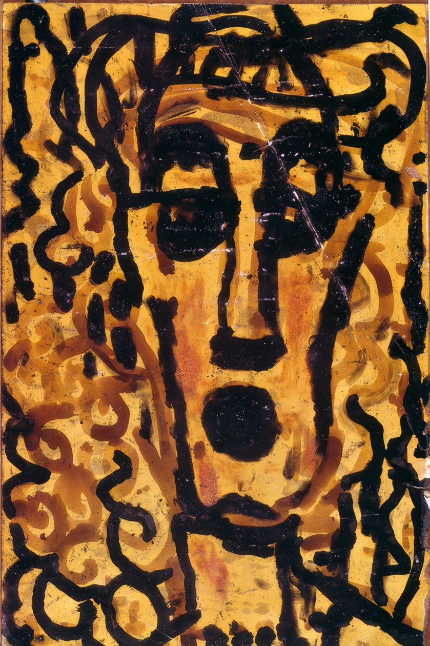 Cabeza de mujer de Louis Soutter