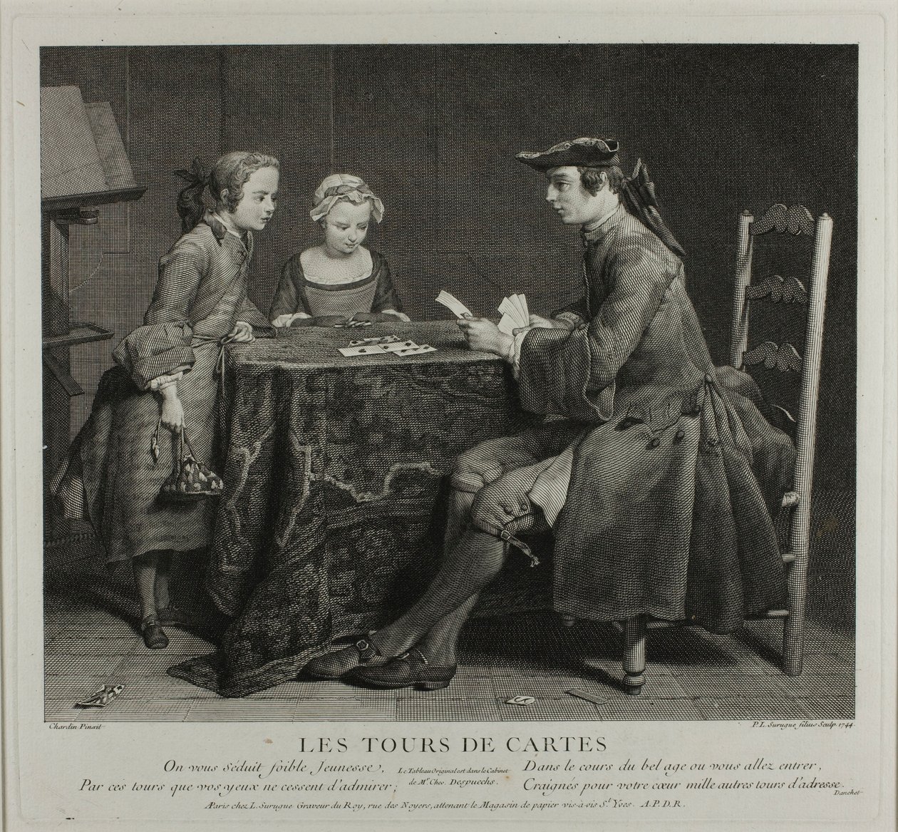El castillo de naipes de Louis Surugue