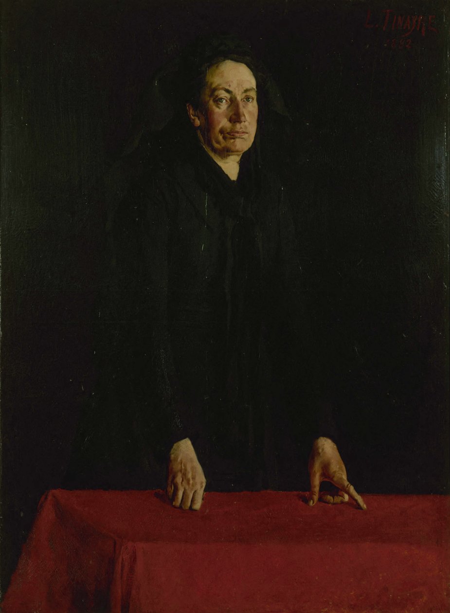 Retrato de Louise Michel 1830-1905, 1882 de Louis Tinayre
