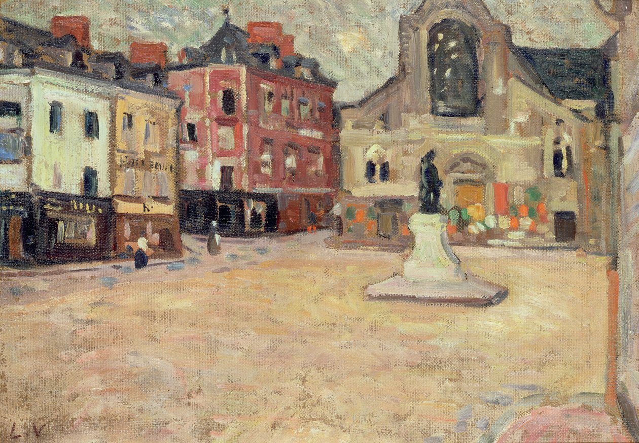 Plaza de Bernay de Louis Valtat