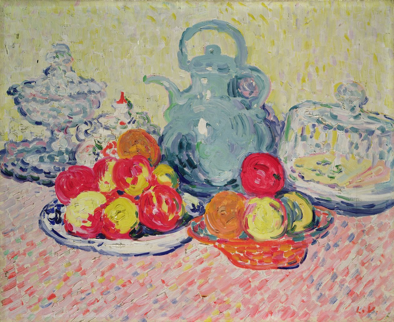 Naturaleza muerta, c.1905-06 (óleo sobre lienzo) de Louis Valtat