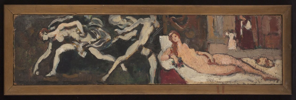 Estudios sobre la Venus de Urbino de Tiziano y La course d