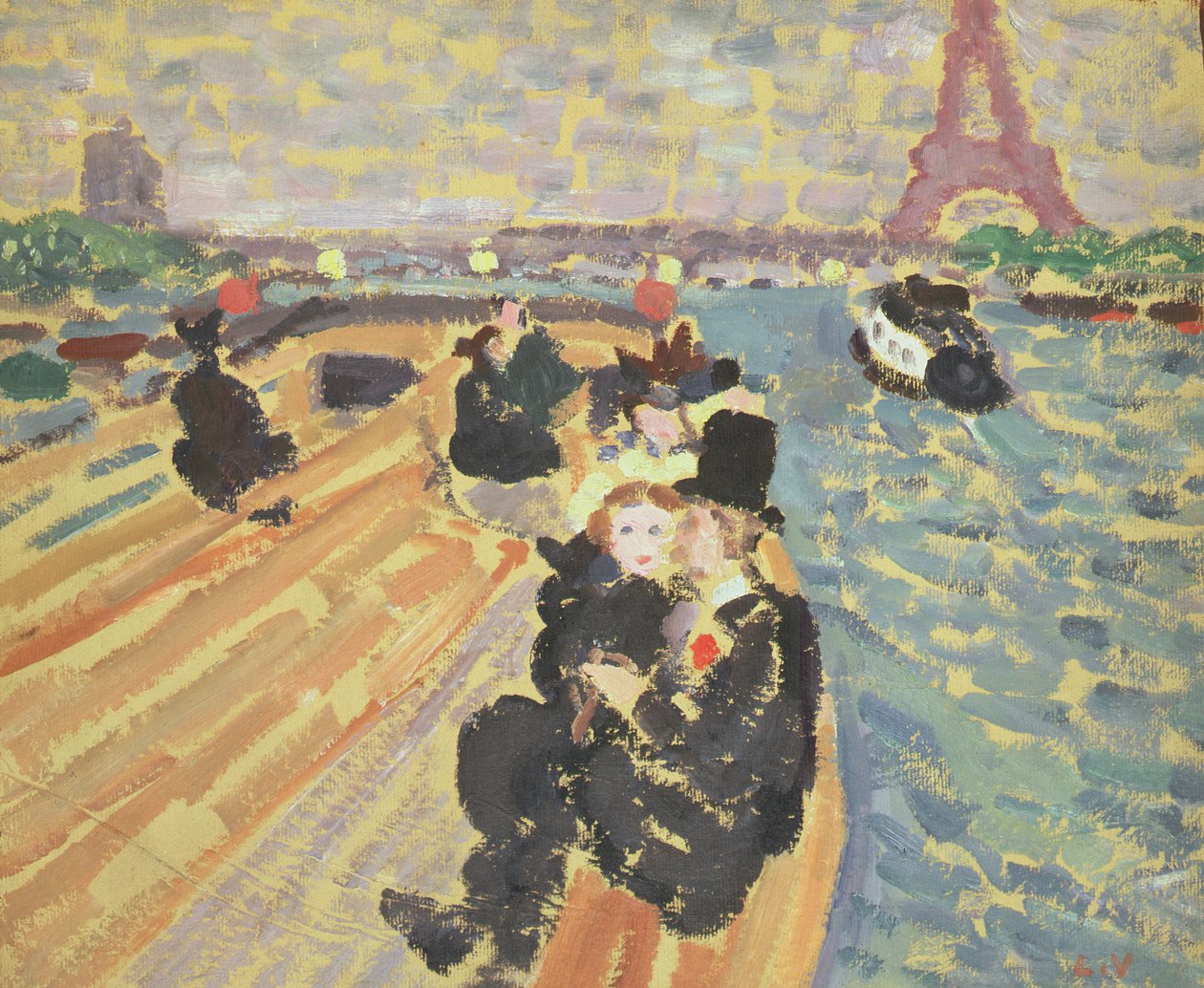 El Bateau-Mouche de Louis Valtat