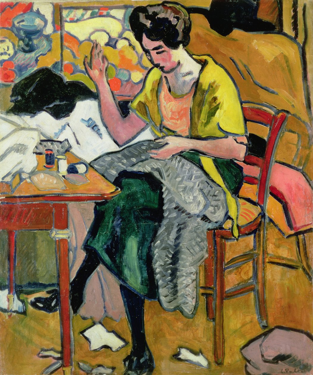 La costurera de Louis Valtat