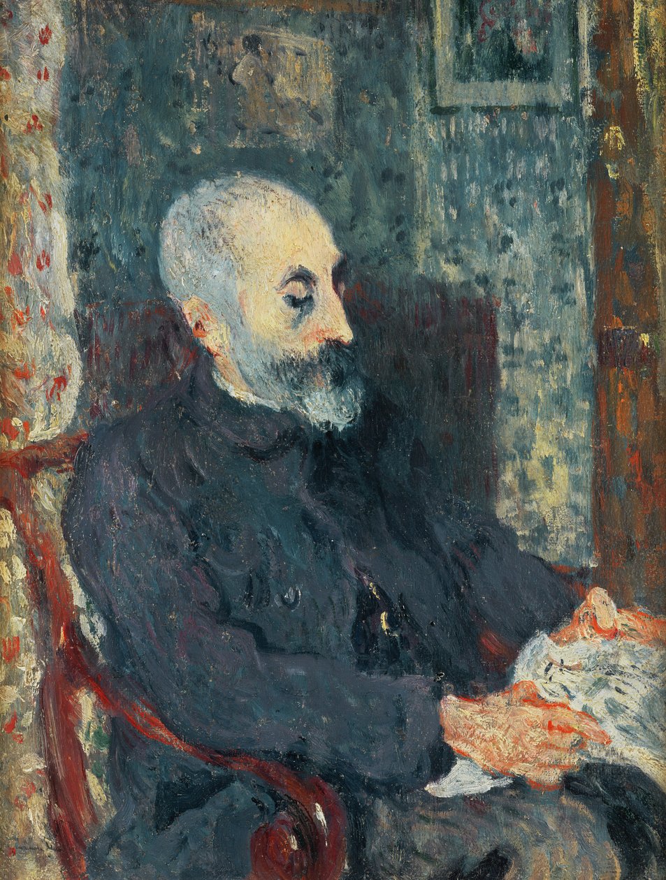 El escultor François Valtat, tío abuelo de Louis Valtat de Louis Valtat