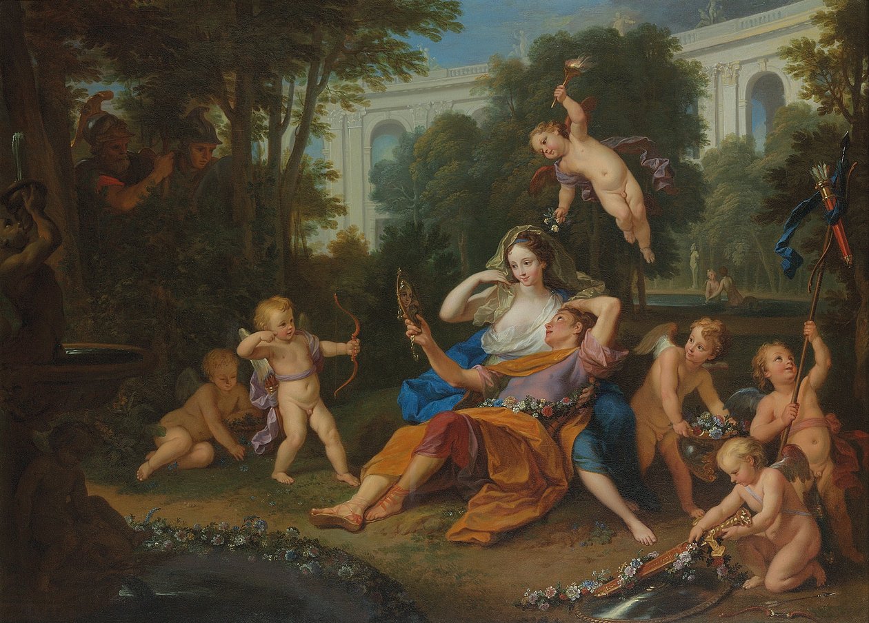 Rinaldo y Armida, 1704 de Louis de Boullogne