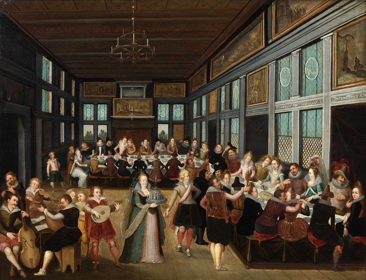 Banquete de boda de Louis de Caullery