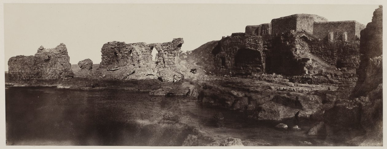 Kaalat el Athlit, Syria, View from the Seaside de Louis de Clercq