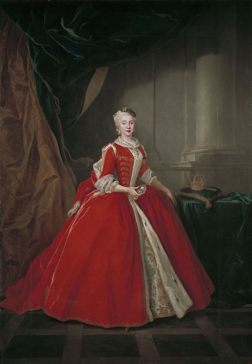 María Amalia de Sajonia de Louis de Silvestre