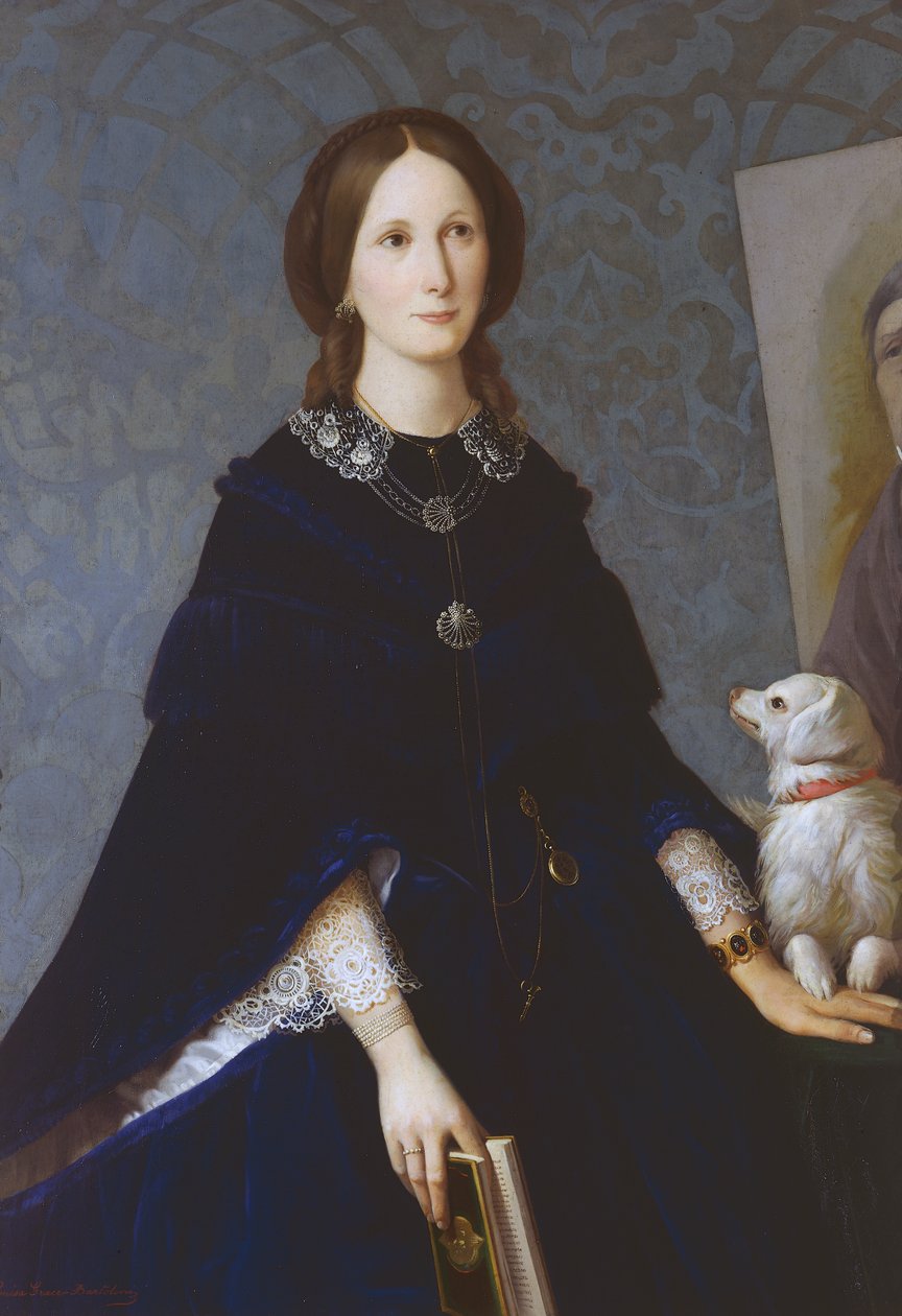 Autorretrato, circa 1865 de Louisa Grace Bartolini