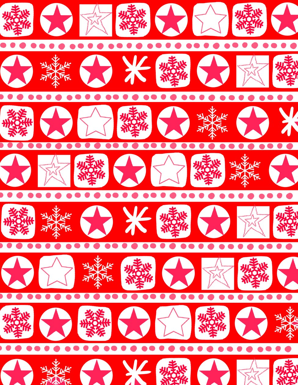 envoltura de Navidad a rayas de Louisa Hereford