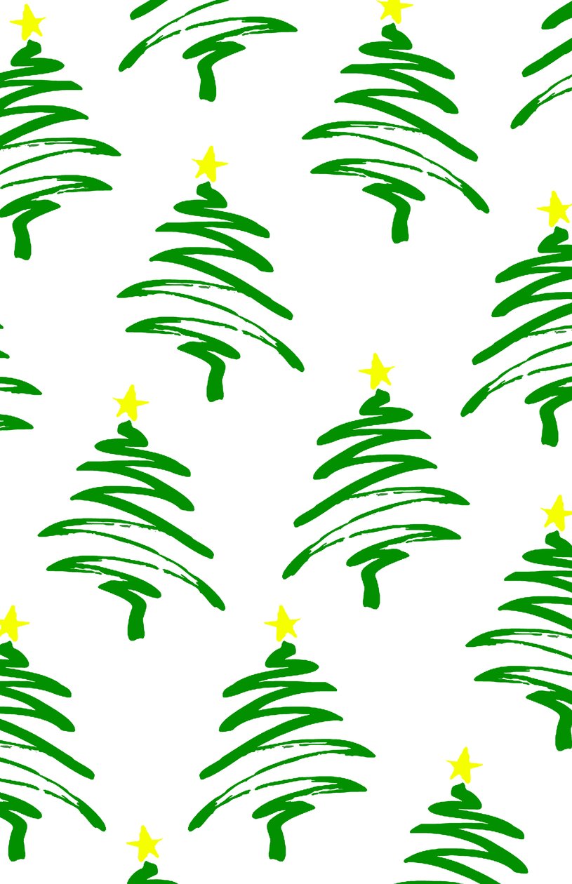 árboles de Navidad funky de Louisa Hereford