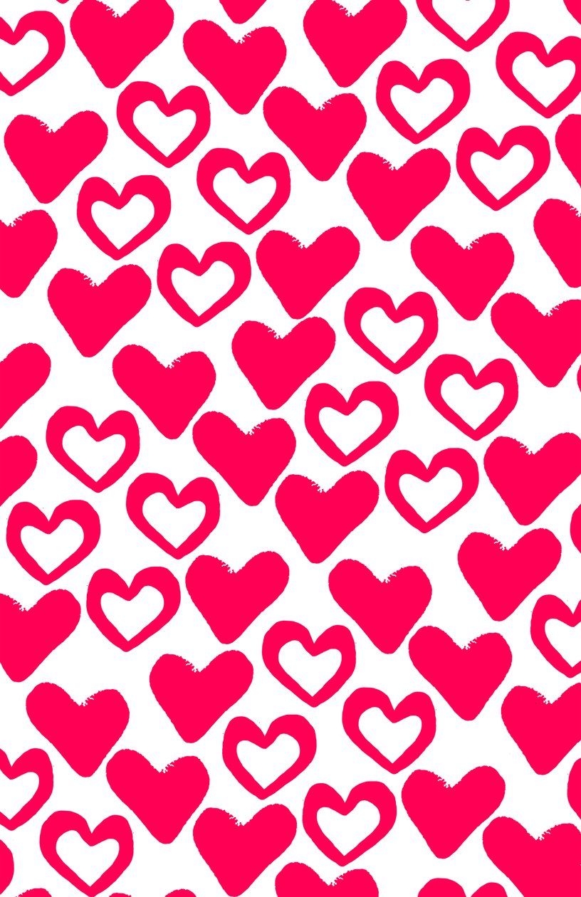 Corazones simples, imagen digital (2014) de Louisa Hereford