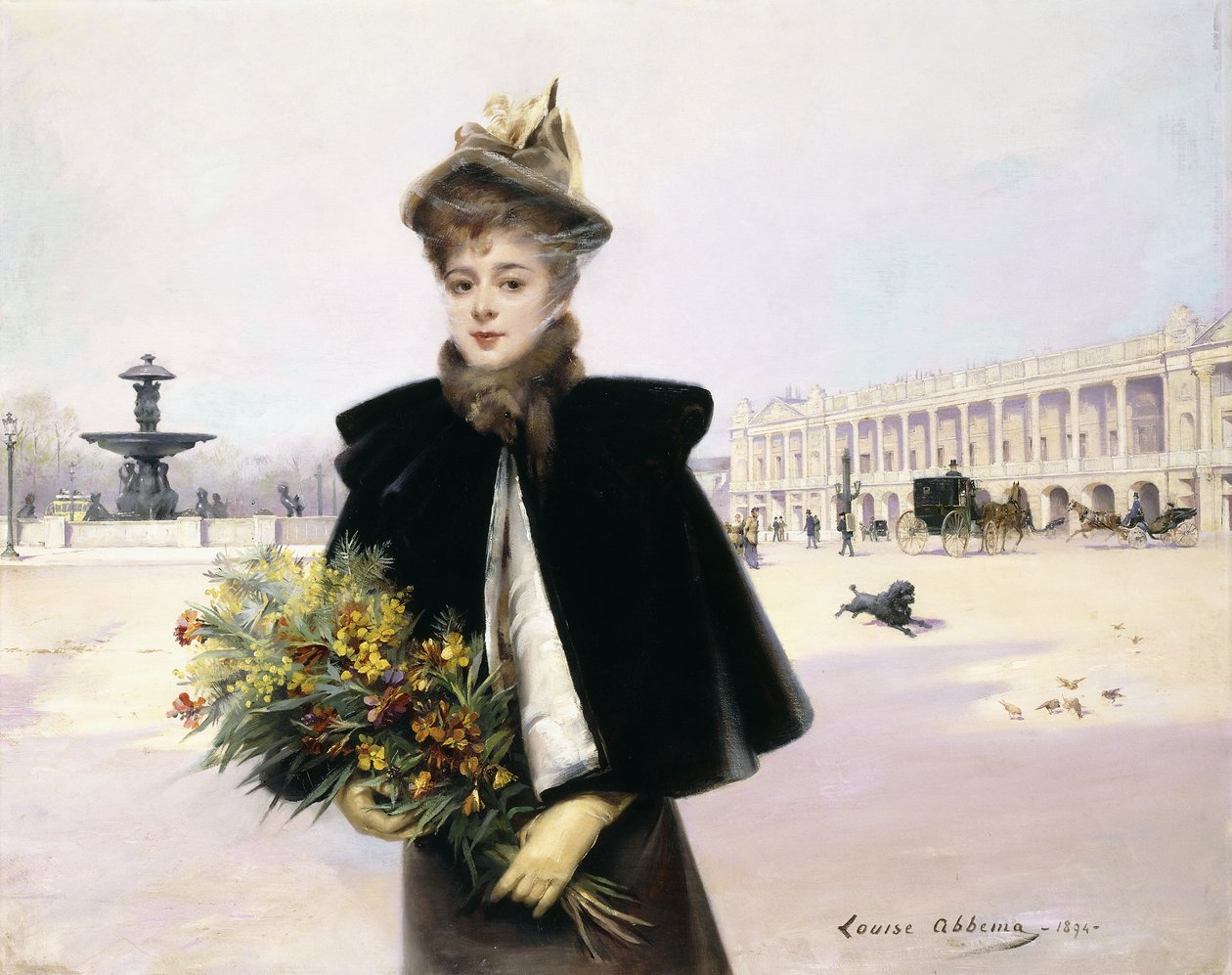 Mañana de abril, 1894 de Louise Abbéma