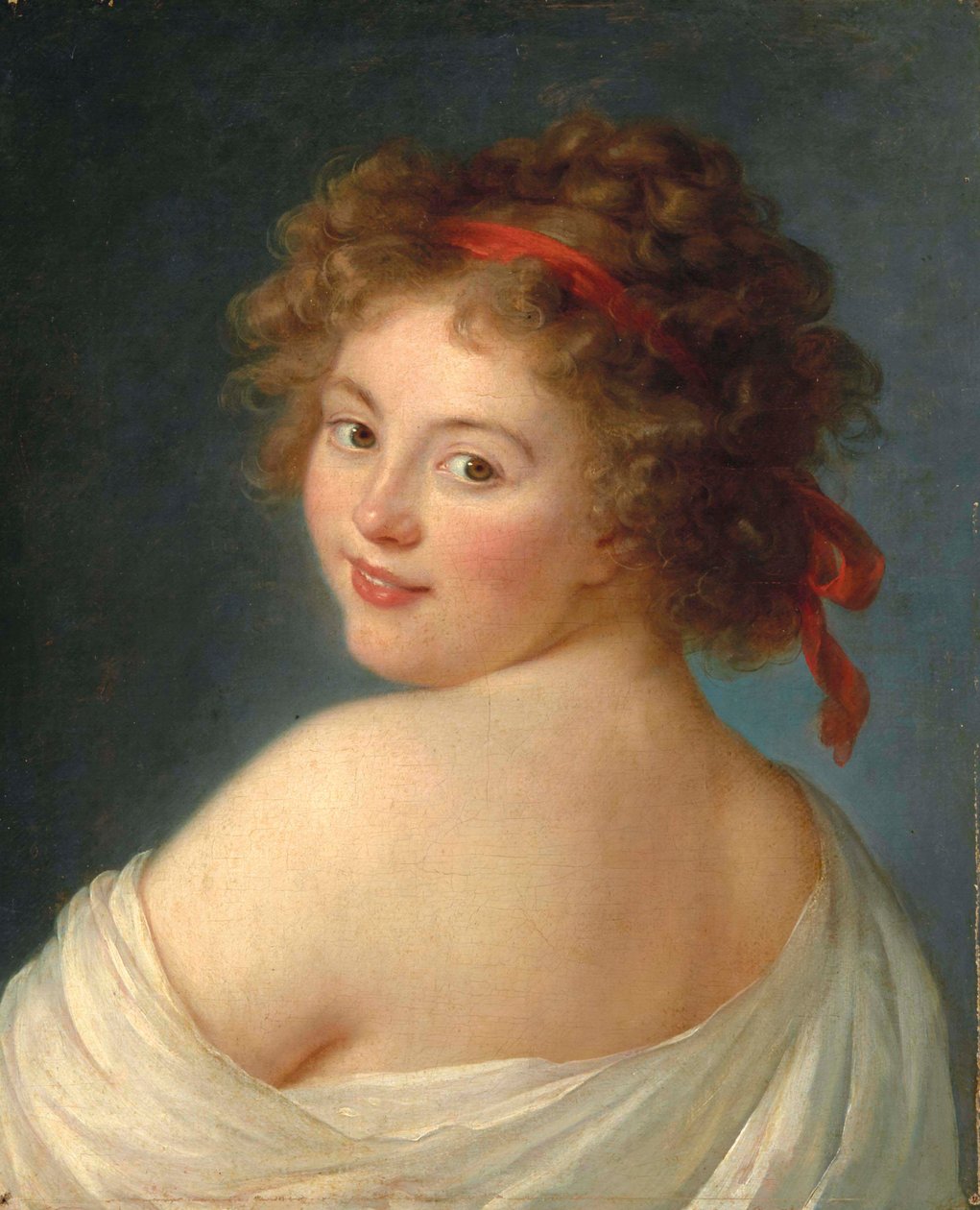 Retrato de la condesa Yekaterina Skavronskaya, de soltera von Engelhardt 1761-1829 de Elisabeth Louise Vigee Lebrun