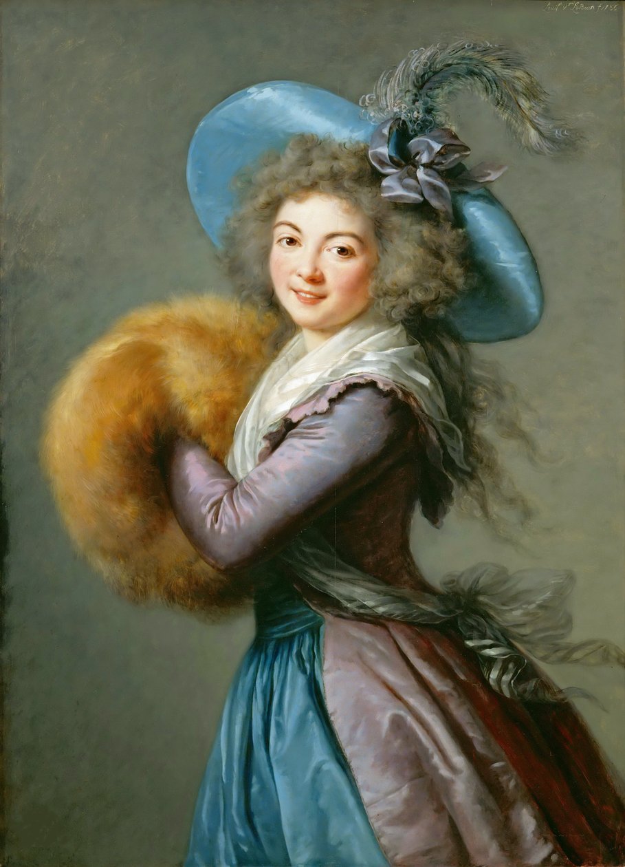 Retrato de Madame Molé-Raymond, 1786 de Elisabeth Louise Vigee Lebrun